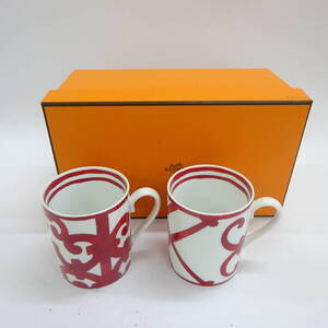 Кружки Hermes Gadarkivir, всего две, с коробкой, посуда, столовые принадлежности, дизайн интерьера, кухонные принадлежности, 80 размер доставка K-4236929-53-mrrz2