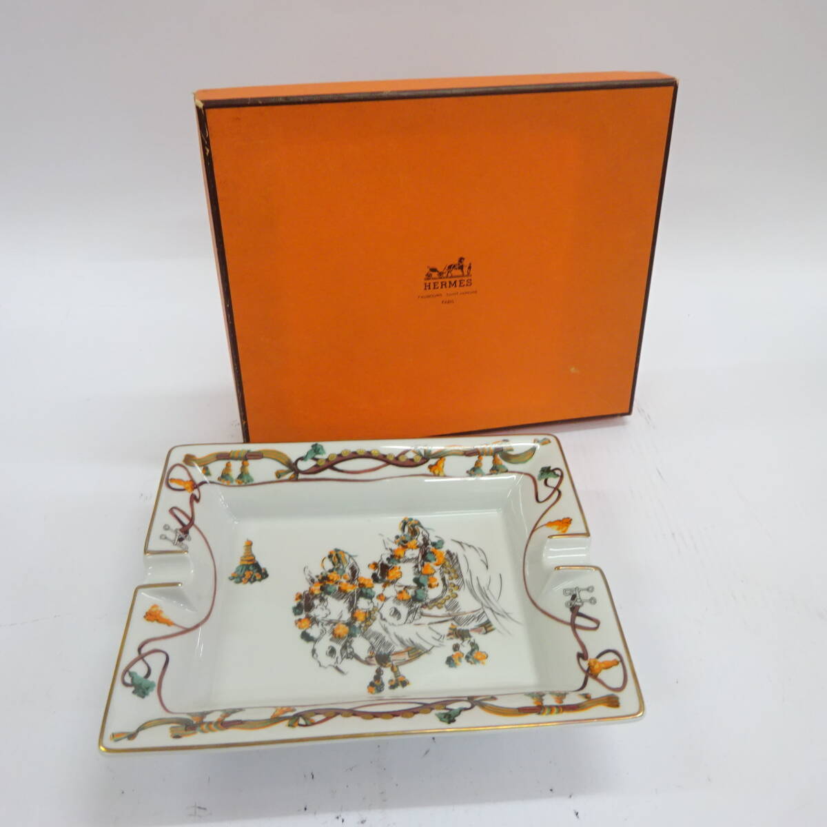 Yahoo!オークション -「エルメス 灰皿 (アッシュトレイ キートレイ
