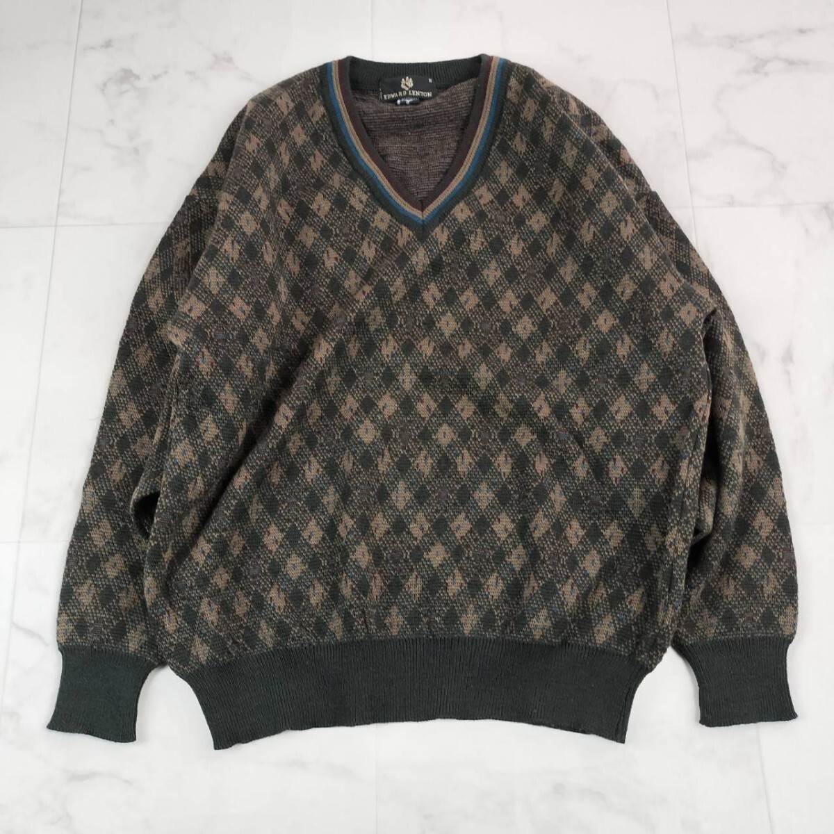 EDWARD LENNTON エドワードレントンWool　ウール　ニット　ヴィン