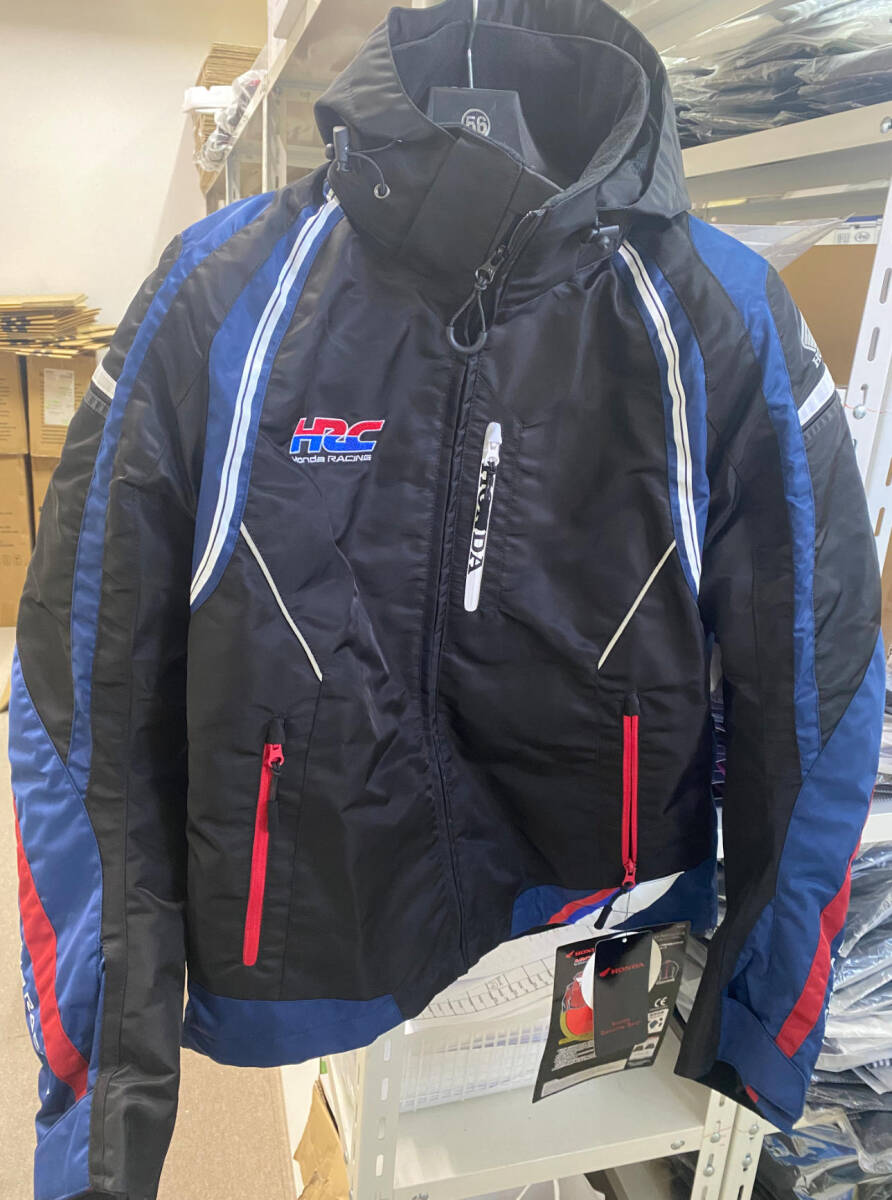 新品未使用 HRC ホンダ ライディングギア ブラック／ネイビー サイズL