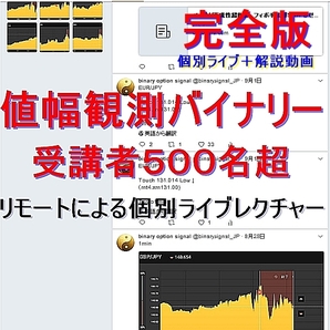 2025最新版 BO,FX 値幅観測手法動画版 はるとみ手法(クレカ対応版)