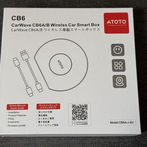 ATOTO CB6A-J-SV AI BOX Android 13 4G+64G) AIボックス CarPlay