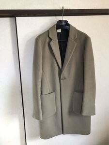 【即決早い者勝ち】 n.hoolywood ミスターハリウッド エヌハリウッド CHESTER COAT タスマニアウール チェスターコート ロングジャケット