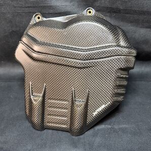 ドゥカティ パニガーレV4/ストリートファイターV4カーボンエンジンカバー X-TOP製 片方のみ