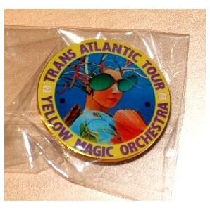 ★送料込・即決【新品】YMO 1979 TRANS ATLANTIC TOUR LIVE ANTHOLOGY 初回プレス特典ピンバッジ