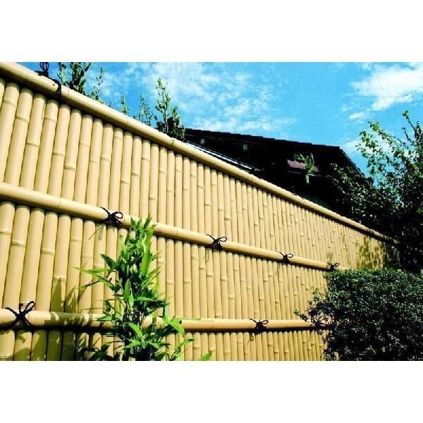人工竹垣組立セット 建仁寺垣B型【連結型】H(高さ)1500mm 片面 本体真竹