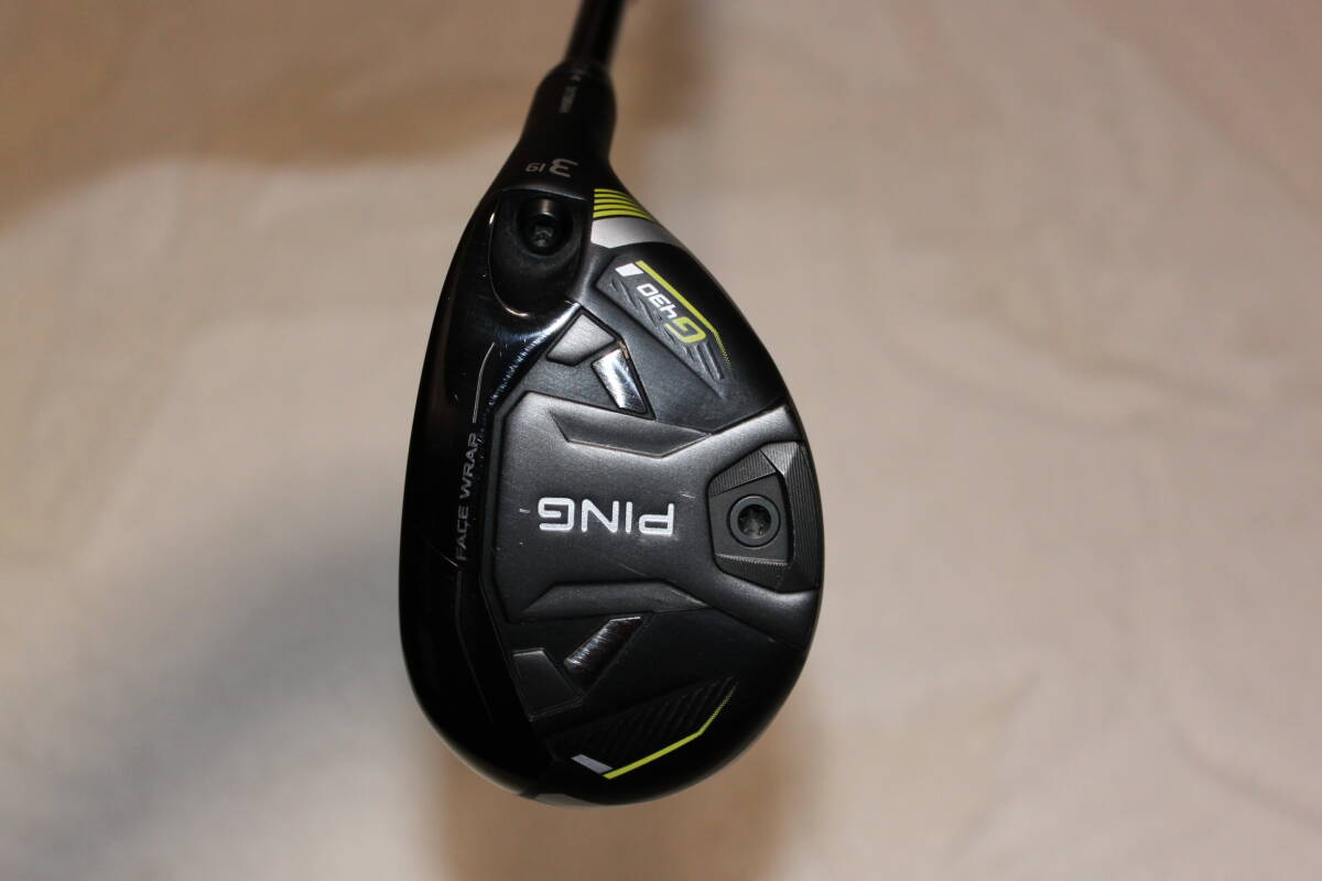 Ping G430 へッドカバー付き 3U 19° S Ping G430 3U 19° へッドカバー付き S ピン G430 ハイブリッド 3U 19