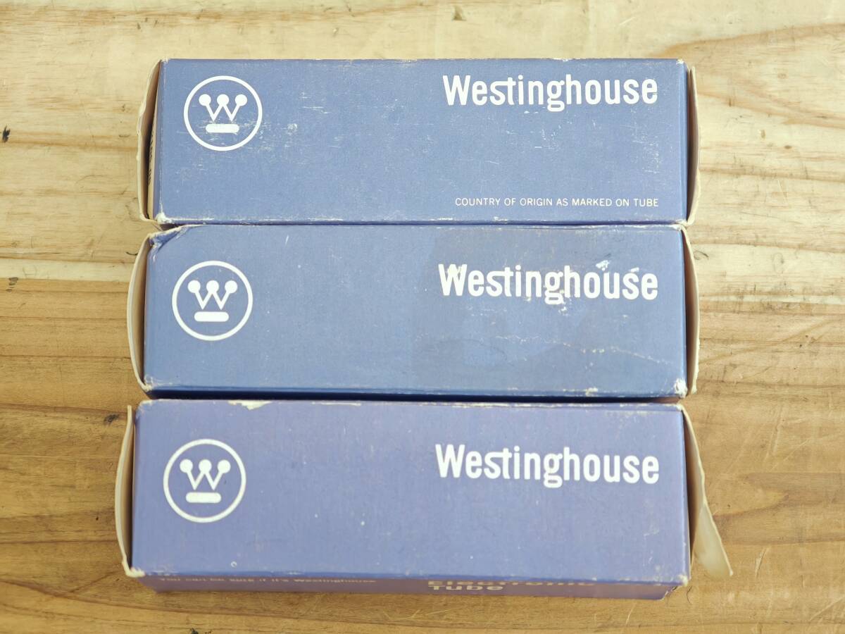 Westinghouse 50JY6 真空管 計3個 傷汚れあり 未チェック 現