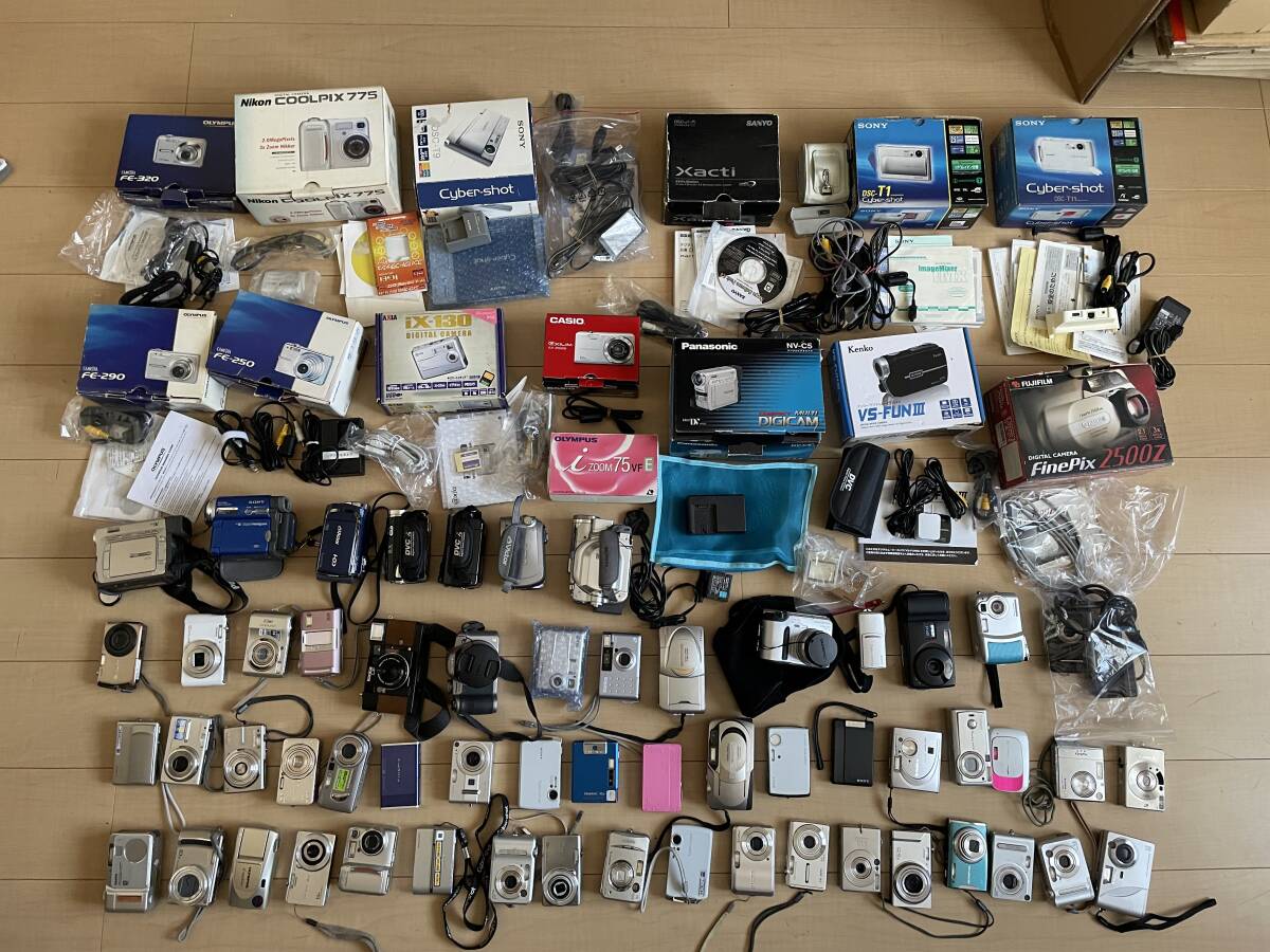 フィルムカメラ、デジタルカメラ、レンズ、その他、まとめ売り Yahoo!オークション -「フィルムカメラ まとめ」の落札相場