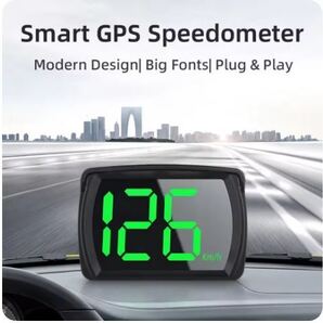 送料無料 未使用品 GPS スピードメーター 車 デジタルスピードメーター Km/h コンパス バイク オートバイ Y03