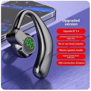 両耳 片耳 イヤホン ディスプレイ ワイヤレス ヘッドセット ヘッドホン 長時間