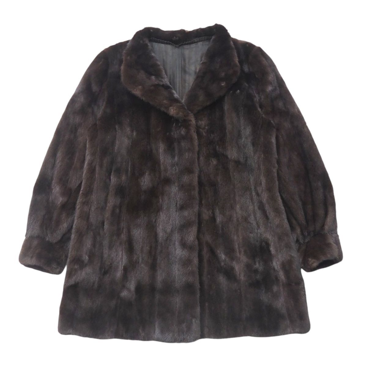 2025年最新】Yahoo!オークション -ブラックグラマ ミンクコートの中古