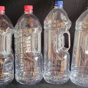 デカボトル!空ペットボトル 4000ml×4本 ●送料無料●要在庫確認●DIY キャンプ 防災 ガーデニング 工作 水汲み 使い方最下段参照