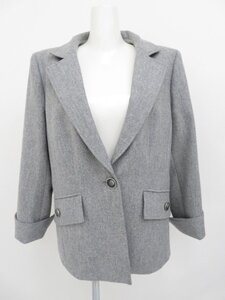 R.Deux куртка серая # размер неизвестен материал шерсть использована A1 AP-B727007