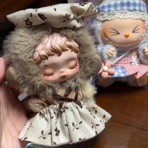 スカルパンダ 着せ替え POPMART ベレー帽 3点セット 白色 PC1ーSP10