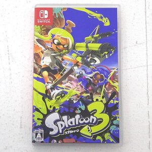 ★中古★Nintendo Switchソフト スプラトゥーン3 (スプラ/スイッチソフト)★【GM646】