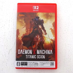 ★中古★Nintendo Switch2ソフト DAEMON X MACHINA TITANIC SCION デモンエクスマキナ タイタニック サイオン (スイッチ2)★【GM622】