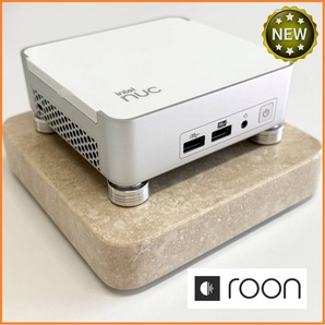 第13世代 Core i5 / 音楽用ストレージ 1TB搭載モデル / Roon ネットワークオーディオ サーバー / メモリ 32GB / SSD 256GB / intel nuc