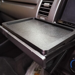 200系ハイエース ドリンクホルダー用ミニテーブル_①