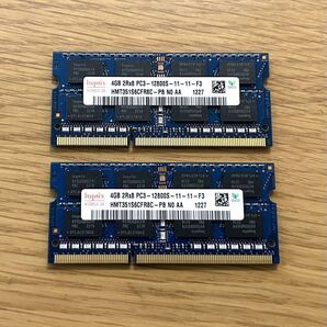 SK hynix 2Rx8 PC3-12800S 【4GB×2枚組=8GB】DDR3 ノートPC/Mac用 メモリ 204ピン DDR3-1600
