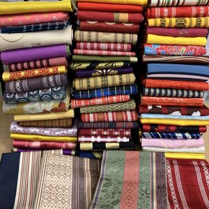 Ichiemon No2471 Han-haba obi, 60 штук, оптовая продажа, yukata obi, small pouch obi, genuine Chikuzen Hakata-ori, Hakata-ori, большое количество, оптовая продажа, большая распродажа