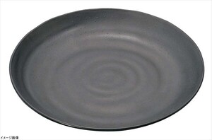 MIN(マイン ) メラミンウェア 黒 丸皿φ15 M11-127