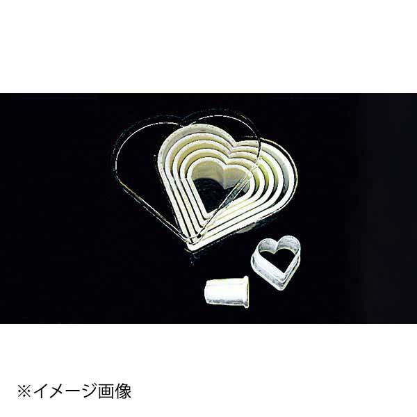 デバイヤー パテ抜型 ハート 7pcs 4301.00 ENDO 遠藤孝商店 W