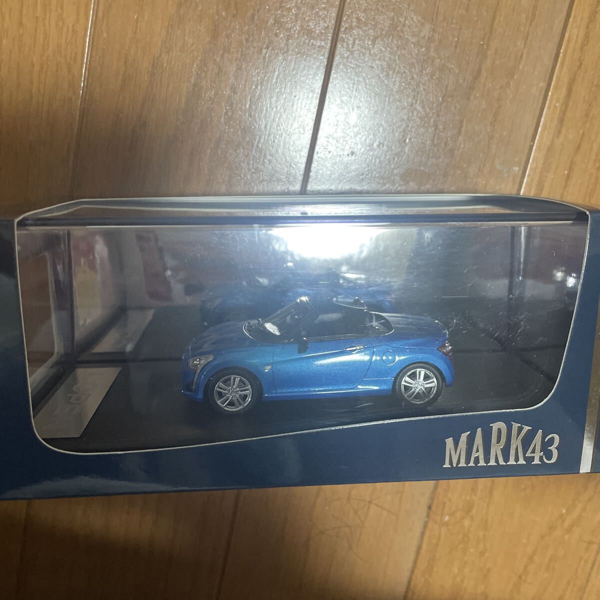 ホビージャパン MARK43 1/43 ダイハツ コペン ローブ クリアーブルー