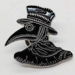 送料無料 ペストマスク 実は意味がない ピンブローチ ピンズ PINS バッジ バッヂ アメリカン雑貨 スマアク