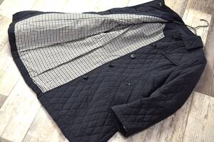 Aquascutum Aquascutum стеганое пальто с подкладкой, клетчатая подкладка