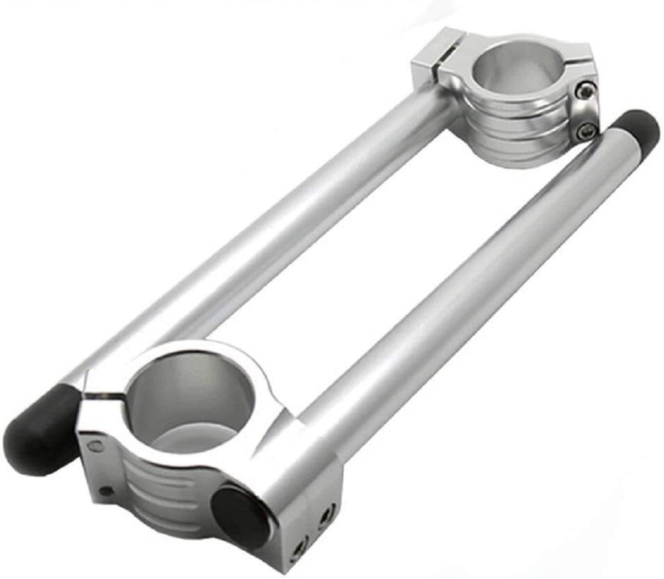 汎用45パイ 45mm アルミ削り出しセパハン セパレートハンドル シルバー