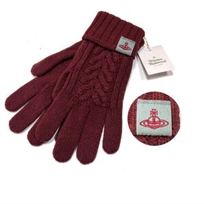 6 送料無料 新品 正規品 ヴィヴィアン ウエストウッド 手袋 オーブ 日本製