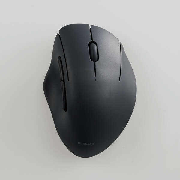 Bluetooth/USB���� 5�{�^�� BlueLED�}�E�X [SHELLPHA] S�T�C�Y ��炵�ɂ₳�����É��݌v�E�R�ۃ^�C�v : M-SH21MBSKXBK