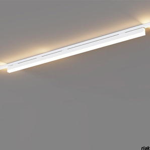 【工具不要で簡単、ダクトレールに差し込むだけのワンタッチ設置】 ダクトレールライト LEDラインライト 調光対応 レール照明 白 電球色