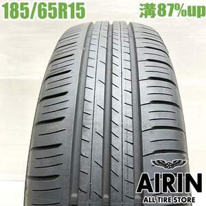 中古タイヤ 185/65r15 タイヤ ダンロップ エナセーブEC300プラス 1本 単品 ヤリス プリウス ノート ティーダ 中古 15インチ