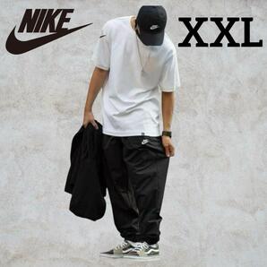 新品 NIKE ジョガーパンツ ナイロンパンツ ブラック XXL