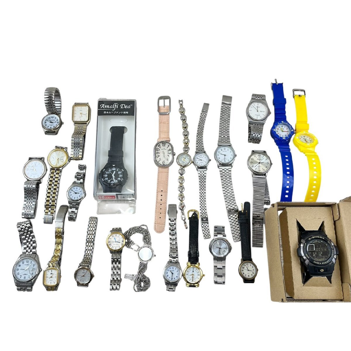 ジャンク時計　20点 まとめ 2025年最新】Yahoo!オークション -ジャンク時計 まとめの中古品