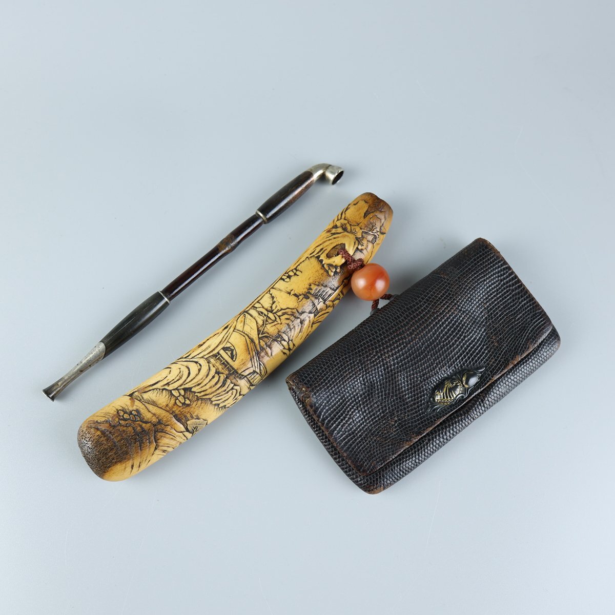 2025年最新】Yahoo!オークション -煙管 入れ(アンティーク