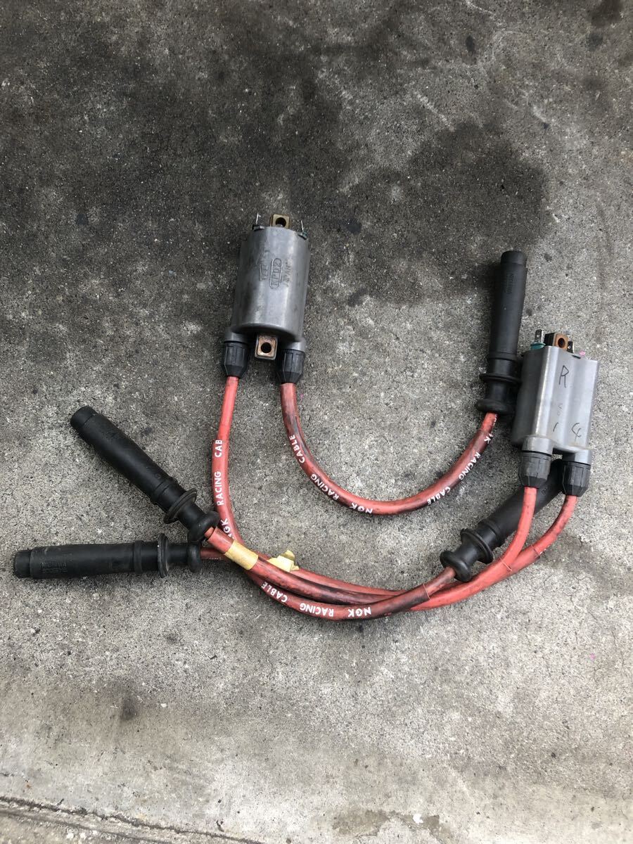  Kawasaki Balius ZR250A катушка зажигания код plug cord ремонт для замены 