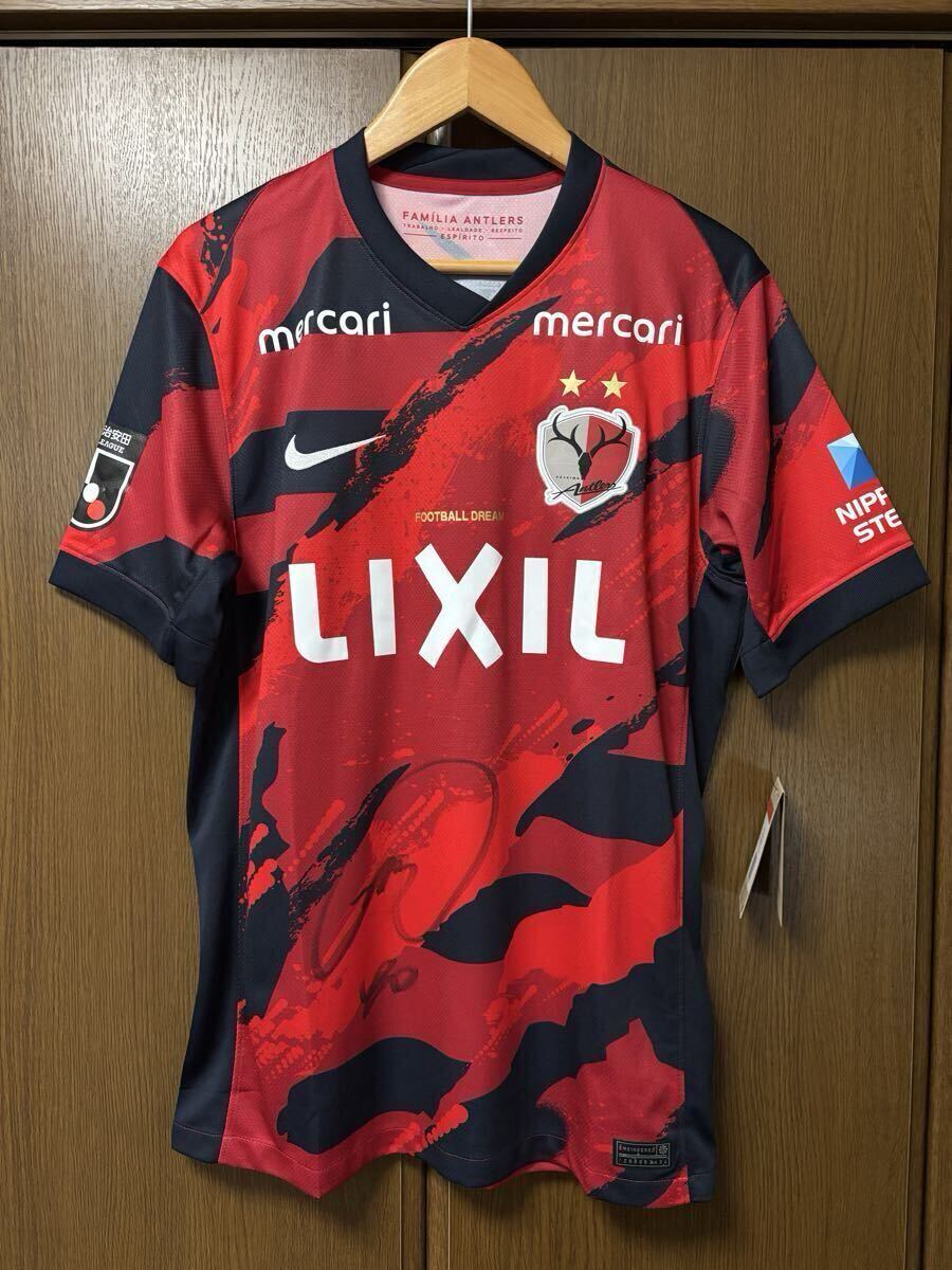 2025年最新】Yahoo!オークション -鹿島アントラーズ サインの