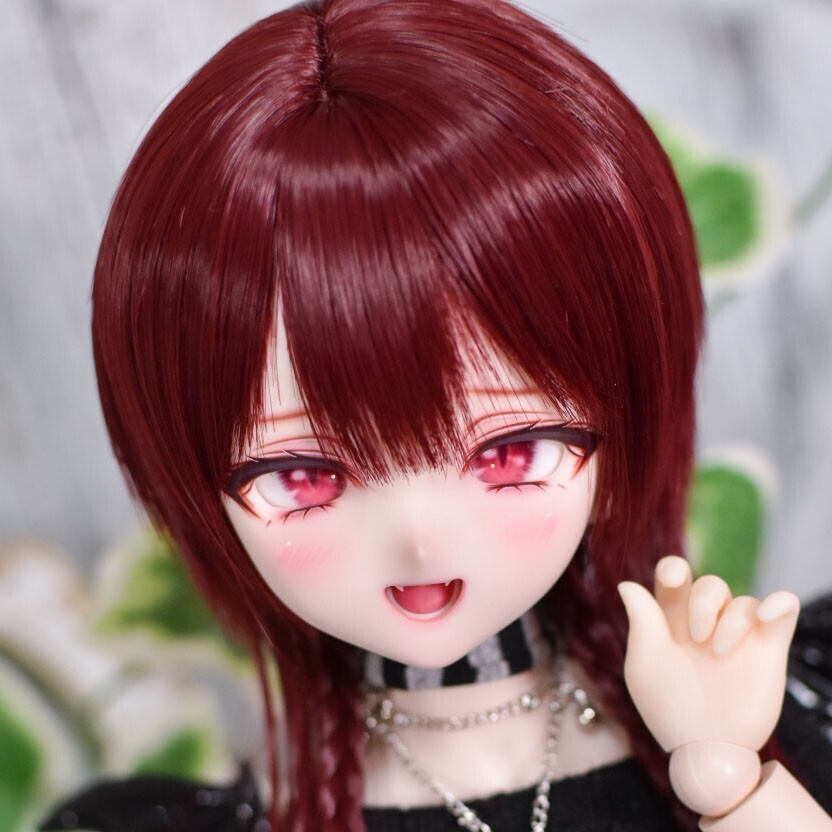 ディーラー 様製 カスタムヘッド DDH-10 MDD衣装 (おまけアイ付き) ディーラー様製 DDH-10 セミホワイト カスタムヘッド アイ付 MDD