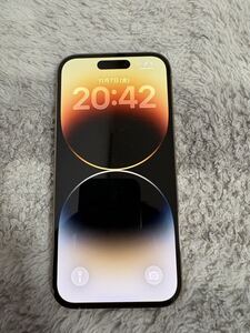 iPhone14 Pro 128GB ゴールド SIMフリー iPhone14