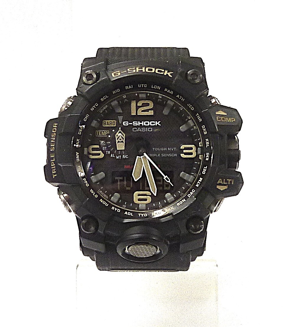 ④ G-SHOCK GWG-1000-1A3JF MUDMASTER 美中古品 カシオ Gショック G-SHOCK MASTER OF G MUDMASTER GWG-B1000