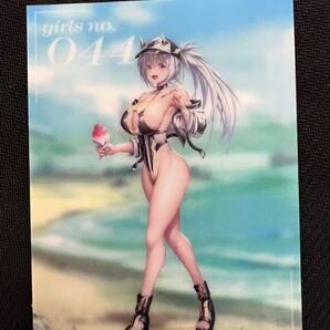 対魔忍 C106 対魔忍RPGX 3Dカード T FACE ~ビーチスナップ~ Vol.4 レンチキュラーカード 霧原純子 No.44T-FACE Lilith