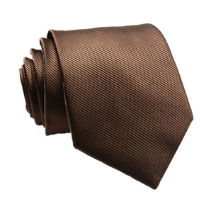 ネクタイ ビジネス 社会人 フォーマル ポリエステル 茶色 ブラウン