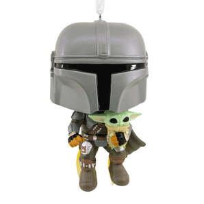 スター・ウォーズ マンダロリアン&グロー ホールマーク オーナメント STAR WARS The Mandalorian&GROGU Hallmark POP! 直営品 新品未使用