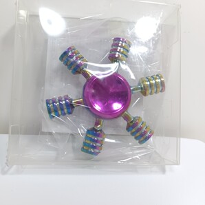 株式会社ブレイク メタルスピナー ハンドスピナー オーロラメタリック 六角 6cm 未使用品