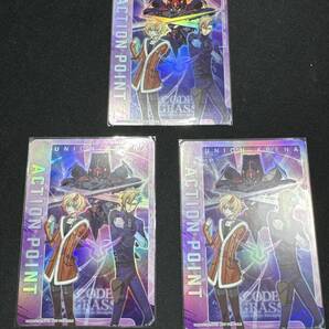 【プレイ用】★ACTION POINT_UAPR/CGD-AP01_コードギアス 奪還のロゼ_3枚セット★