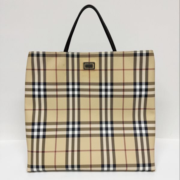 Yahoo!オークション -「バーバリー ノバチェック バッグ」の落札相場