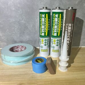 キッチンパネル 施工キット 管理76ZZ2 エコエコボンド SE-1 シリコン コーキング マット ホワイト